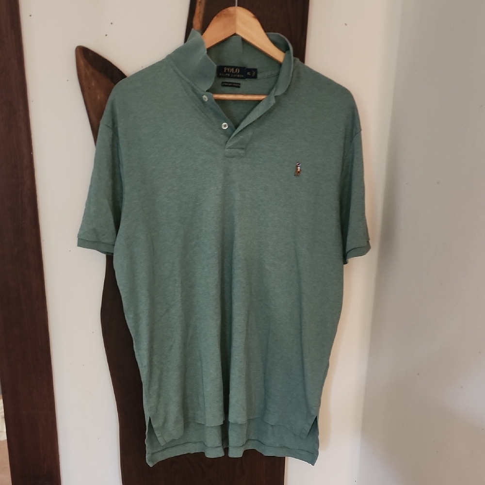 Polo by Ralph Lauren Men's Classic Green Polo Size XL